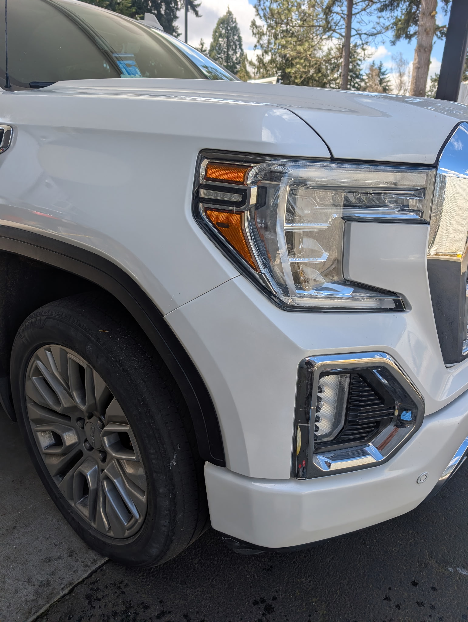 Bumper Repair after repair