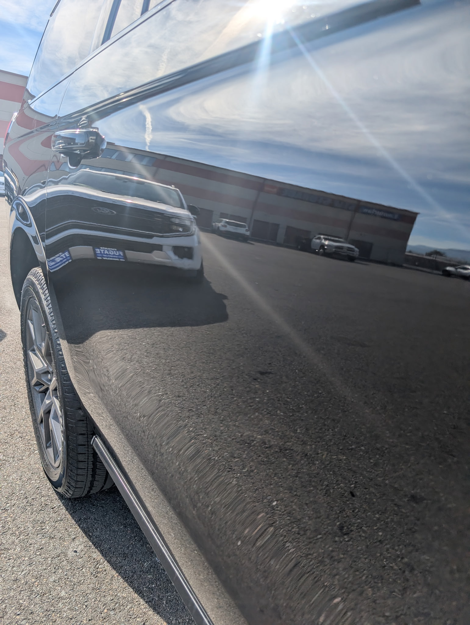 Expert Paint Repair after repair