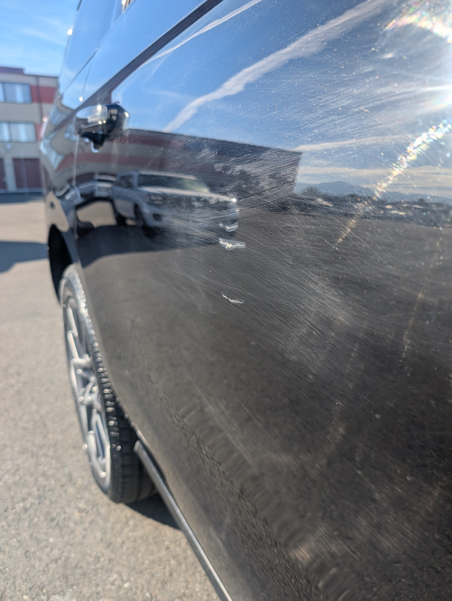 Expert Paint Repair before repair